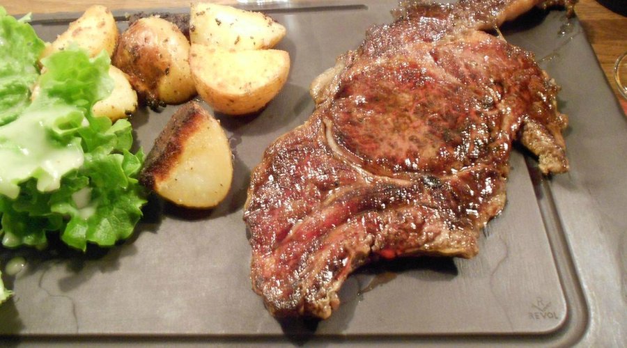 Ribeye steak....yummy!