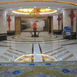 Spacious lobby
