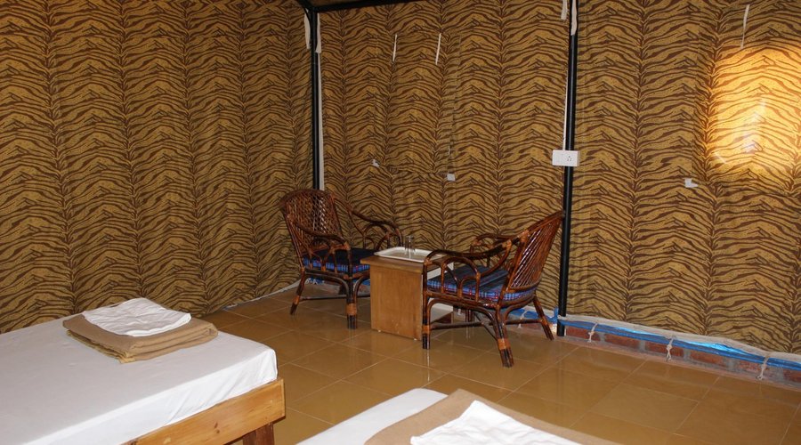 tent inside