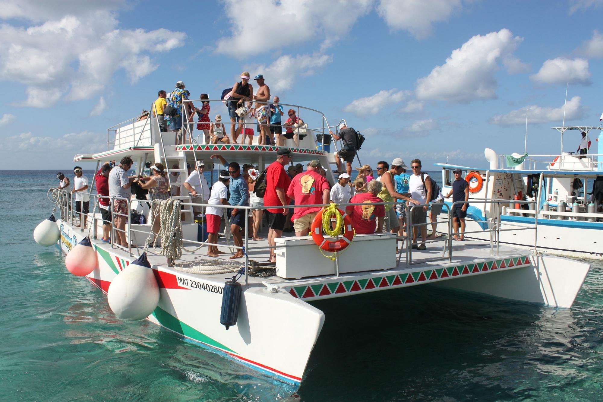 catamaran party boat cozumel