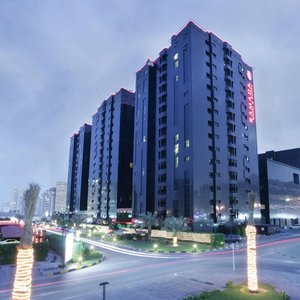 Ramada Hotel & Suites by Wyndham Ajman in Ajman, image may contain: City, Condo, Urban, High Rise