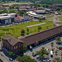 Aerial view of Tricentennial Park