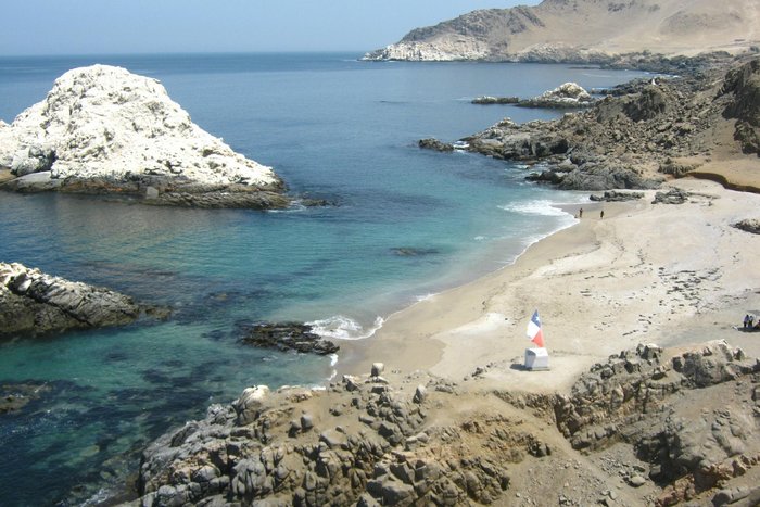                   Playa Blanca - lugar del desembarco
                