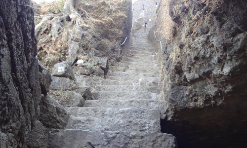                   Way towards the peak
                