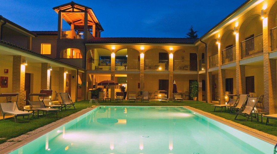 Hotel Querciolaie di notte... un sogno!