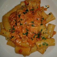 Pasta con salmón