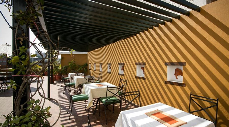 Restaurant with a sunny terrace