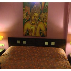                   Bedroom off reception (no number).  Clean and good size.
                