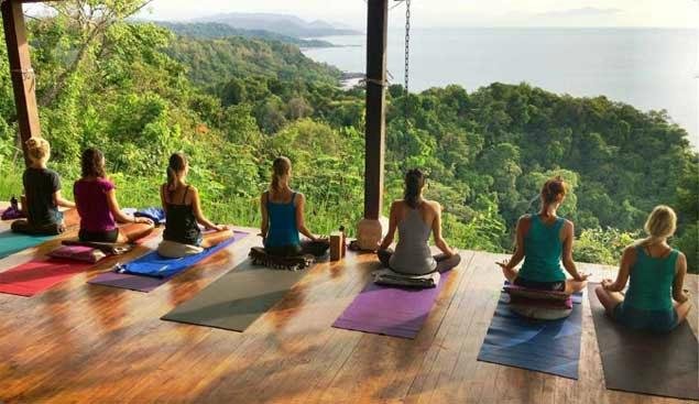 Yoga Classes on the world's most beautiful deck