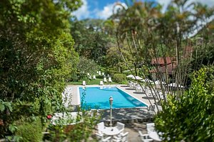 Hotel e Fazenda Rosa dos Ventos in Teresopolis, image may contain: Resort, Hotel, Pool, Swimming Pool