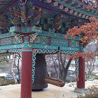 Kilsangsa Temple in the snow.