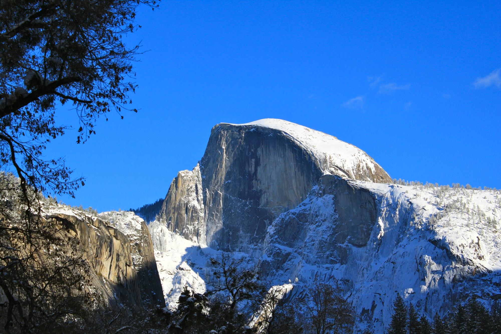 Half clearance dome campground