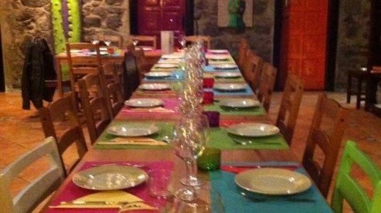 Una gran mesa