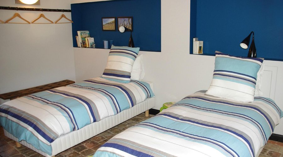 Chambre 2 lits suite Les Champs