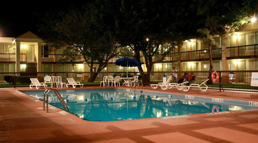 Pool Night View