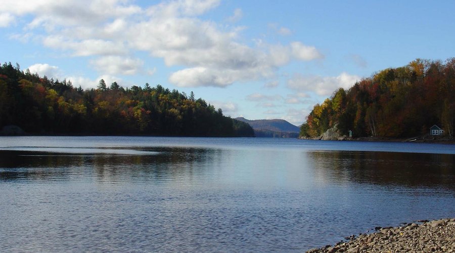 Southern view from the shore