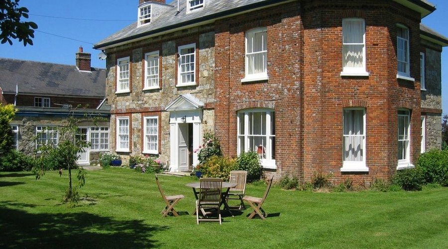 The main house