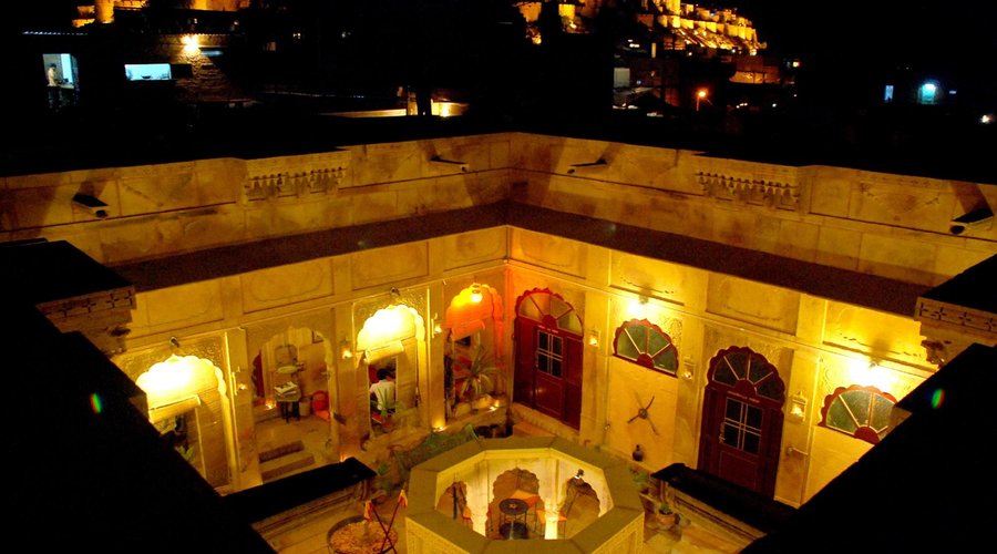 beautiful view from the rooftop restaurant