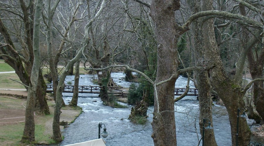 the river