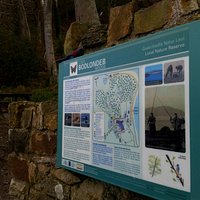 Entrance to Bodlondeb Woods from Marine Walk