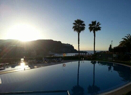                   Morgenstemning på Suite Monte Golf, Playa del Cura, Gran Canaria
            