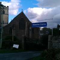 St Paul's church and village cinema Yelverton.