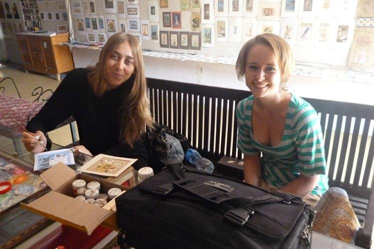 Marlene and her friend