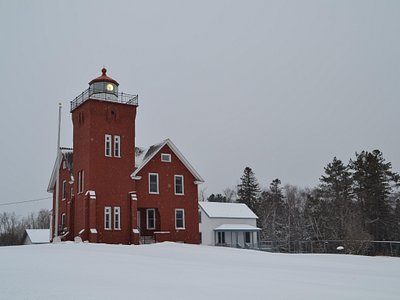 Old Fishing Boat - Picture of Two Harbors Lighthouse - Tripadvisor