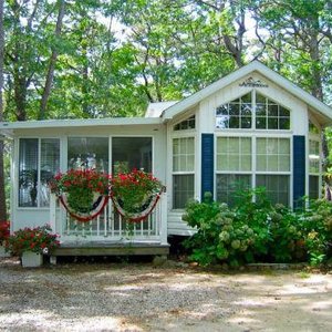 Roughin' it Smoothly in an RV Park Model with a Porta-Deck