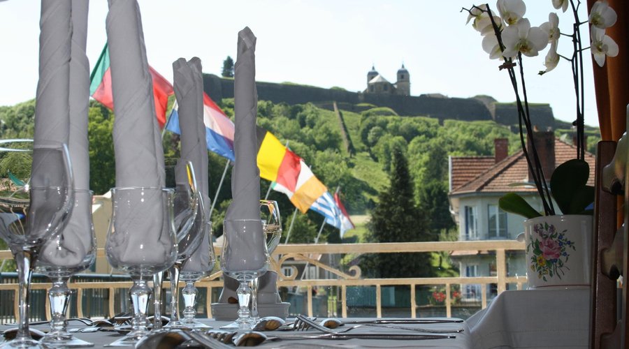 La vue sur la 'citadelle'