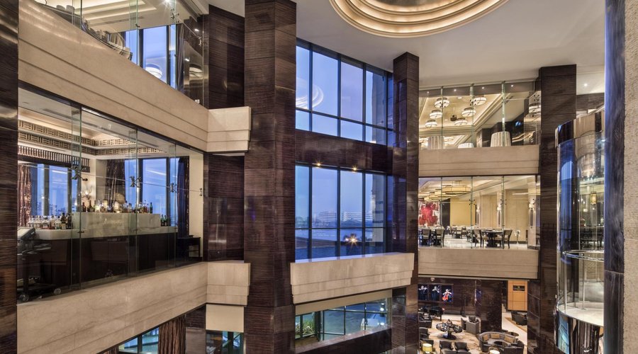 Fairmont Nile City's Atrium