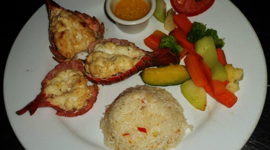 Langosta plancha