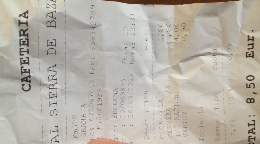 Prueba de sus precios abisicos
