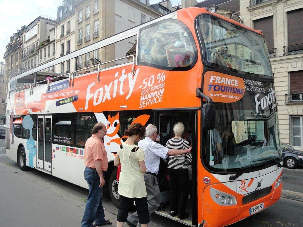foxity paris bus tour