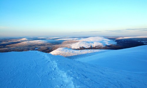 View from the top of the fell
