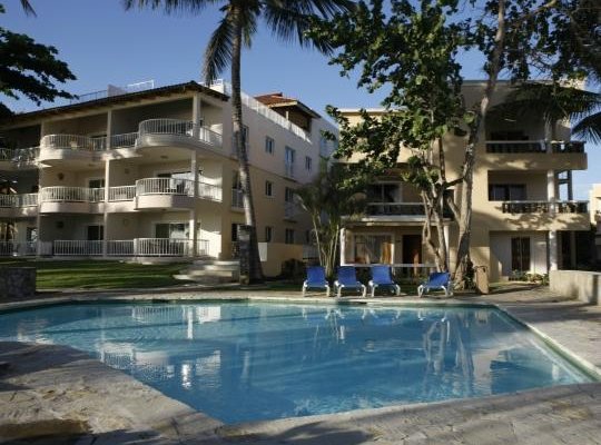 Pool area & buildings