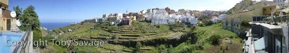 Panorama from Hotel Patio,
