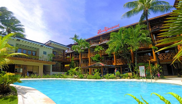 RED COCONUT BEACH HOTEL - BEACHFRONT PROMO C: KALIBO AIRFARE ALL-IN WITH FREEBIES boracay Packages