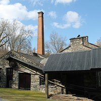 Bobbin Mill from the front of the museum
