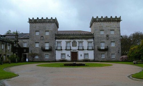 entrada principal al Pazo