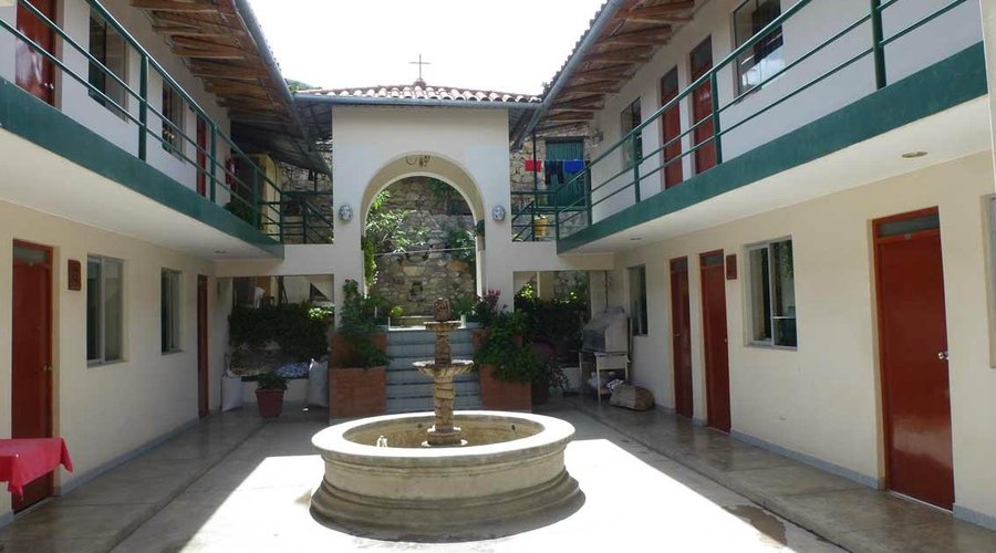 Patio Grand Hostal Caraz Dulzura vom Erdgeschoss aus