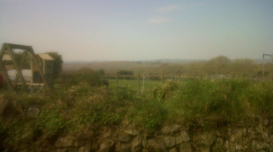 A view from Badger Cottage.
