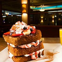 French Toast Tiramisu Tower