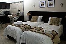 Self-catering twin room