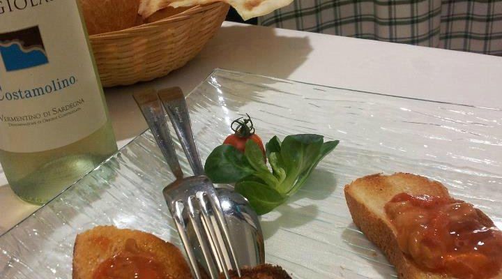 crostini ai ricci