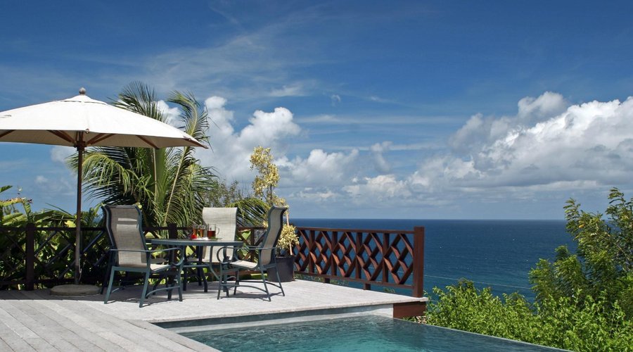 View from Villa Poolside