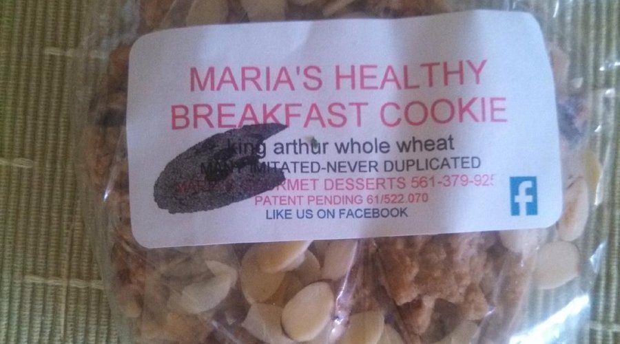 Maria's Gourmet Desserts - low sugar, Breakfast Cookie