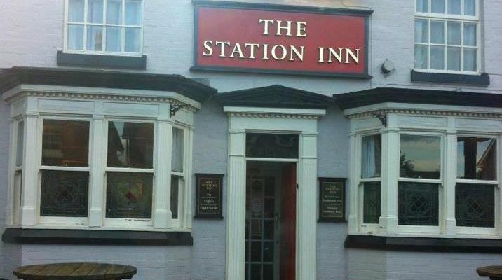 the frontage of the station inn