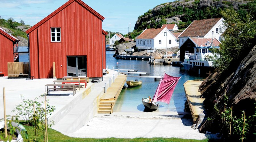 Vår lille strand - perfekt for barna