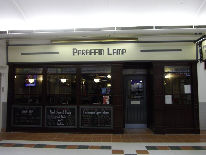 the paraffin lamp